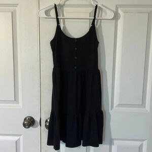 Wild fable tank dress size XS black mini dress country concert